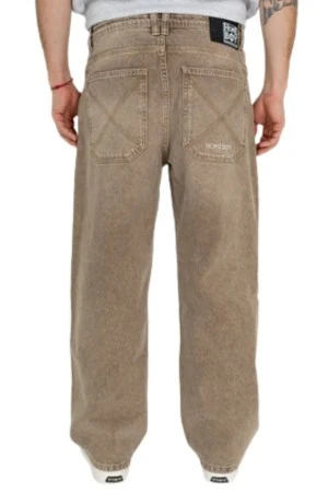 Homeboy Unisex Jeans Baggy - Ξεβαμμένο Καφέ