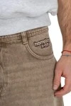 Homeboy Unisex Jeans Baggy - Ξεβαμμένο Καφέ