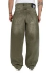 Homeboy Unisex Jeans Baggy - Ξεβαμμένο Πράσινο