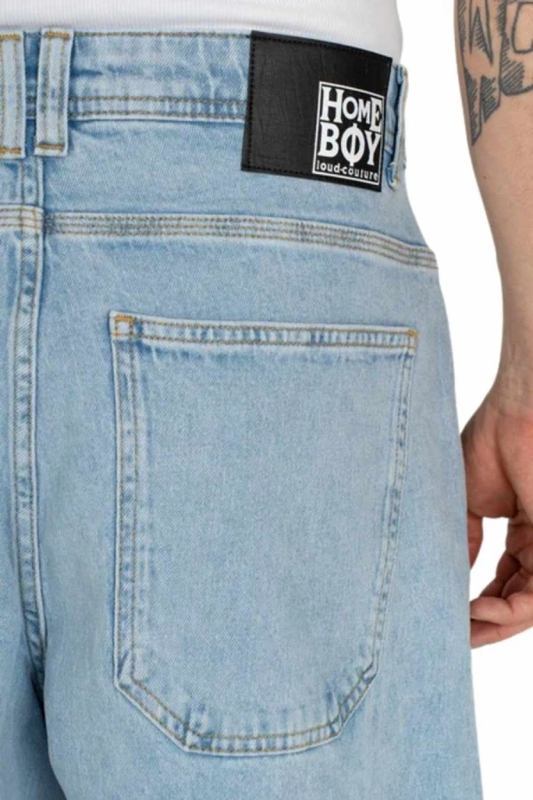 Homeboy Unisex Jeans Monster Denim - Ανοιχτό Μπλε