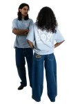 Homeboy Unisex Jeans Baggy Denim - Μπλε