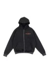 Homeboy Unisex Pit Crew Hooded Jacket - Black