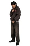Homeboy Unisex Pit Crew Hooded Jacket - Black