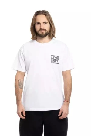 HOMEBOY T-Shirts OLD SCHOOL Tee - ΛΕΥΚΟ