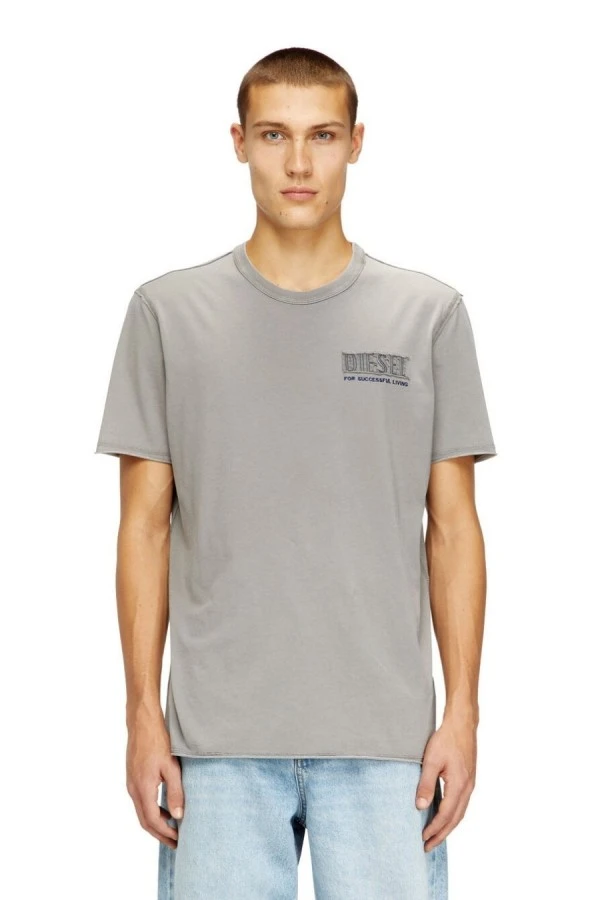 Diesel Men's T-RAWJUST-V1 T-Shirt - Grey