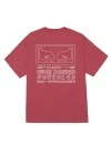 Obey Design Services Tee Ανδρικό - Κόκκινο