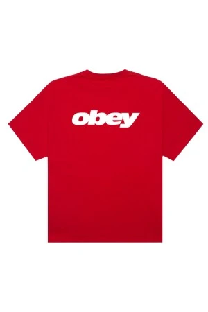 OBEY Bounce Men's T-Shirt - Red