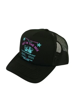 HUF Καπέλα AFTER MIDNIGHT TRUCKER - BLACK