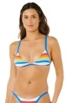 Rip Curl Surf Stripe Fixed Γυναικείο Τρίγωνο Bikini Top - Πολύχρωμο