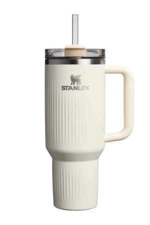 Stanley Quencher Fluted Tumbler 1.18L Cream