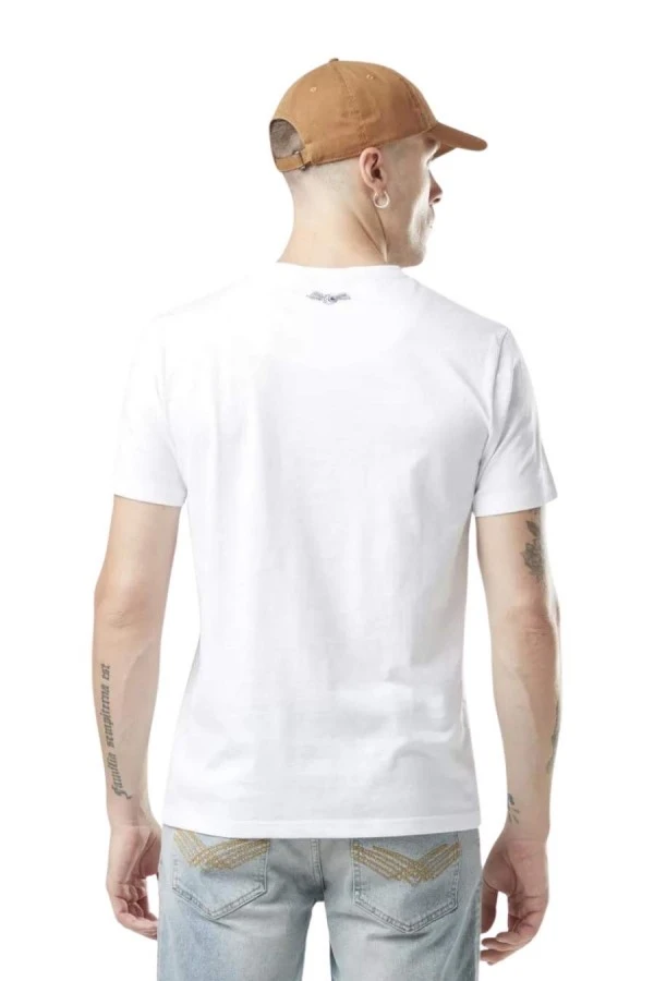 VON DUTCH T Shirts ΑΝΔΡΙΚΑ VD/1/TR/RIDE/W - Λευκό