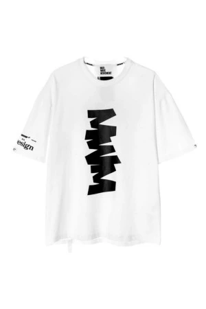 MOD WAVE MOVEMENT TShirt BLACK CAPSULE 001 - Λευκό