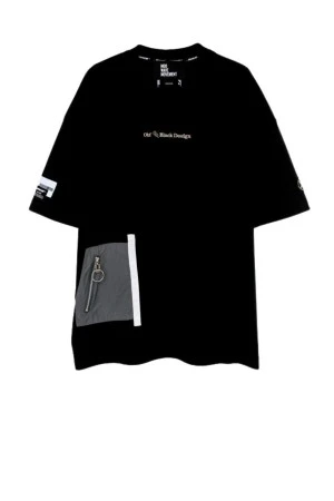 MOD WAVE MOVEMENT T Shirt BLACK CAPSULE 001 - Μαύρο
