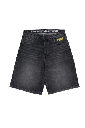 HOMEBOY Βερμούδες x-tra MONSTER Vintage Denim SHORTS-ΜΑΥΡΟ