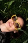 CHPO HONG KONG Unisex Sunglasses - Yellow 