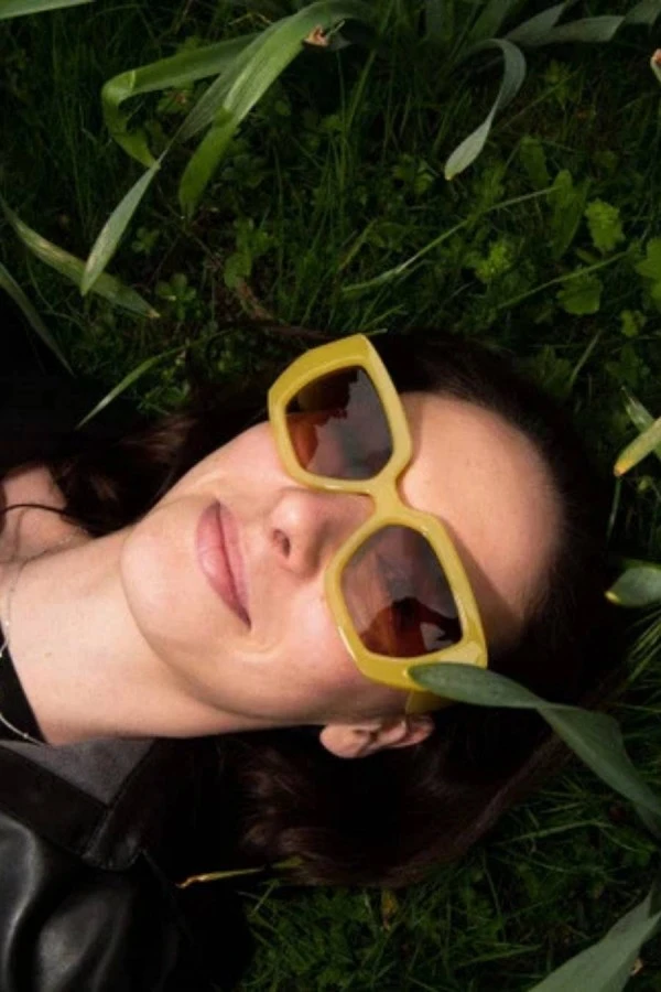 CHPO HONG KONG Unisex Sunglasses - Yellow 