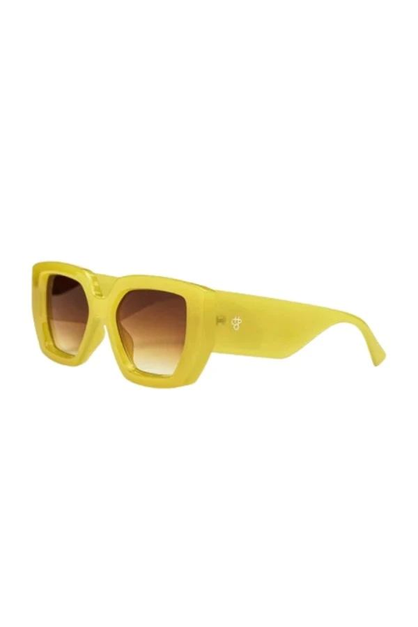 CHPO HONG KONG Unisex Sunglasses - Yellow 