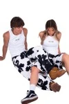 HOMEBOY Cow Print Baggy Denim Παντελόνι