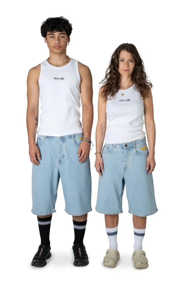 HOMEBOY Unisex Βερμούδα Monster - Denim 