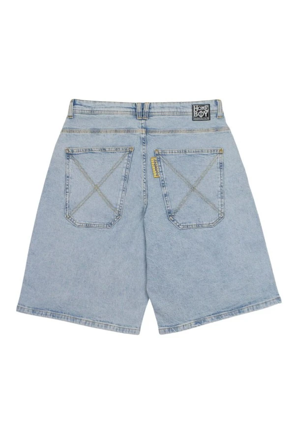 HOMEBOY Unisex Βερμούδα Monster - Denim 