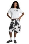 HOMEBOY Unisex Denim Βερμούδα Cow Print