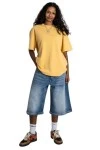 HOMEBOY Unisex Βερμούδα Baggy 6/8 DESPERADOS - Denim 