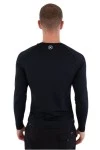 HURLEY Men’s Rashguard Slim Fit Icon Circle Long Sleeve - Black