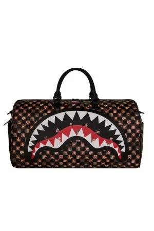 SPRAYGROUND Unisex Τσάντα Ταξιδίου Sharks In Paris Check