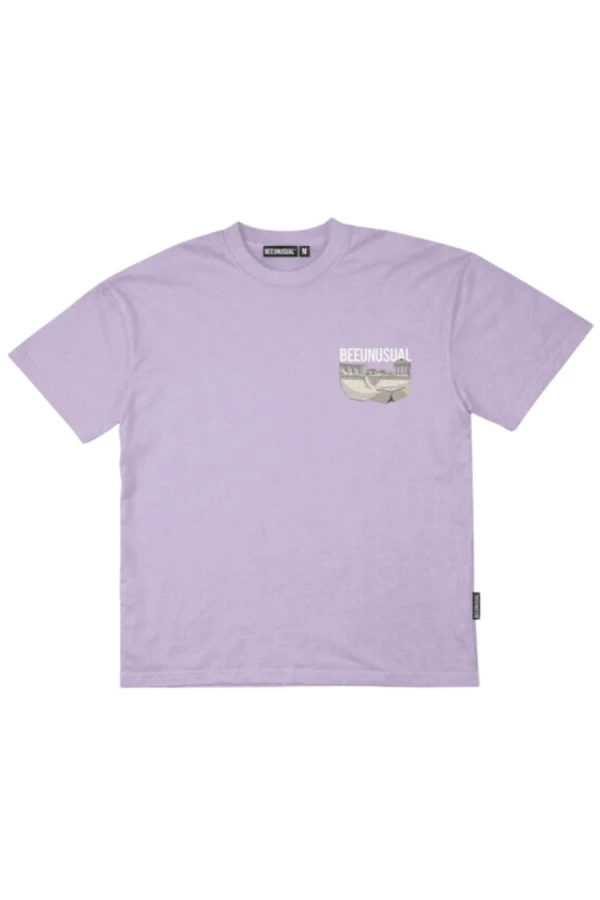 Bee Unusual O.G. Athens Oversized T-Shirt - Purple