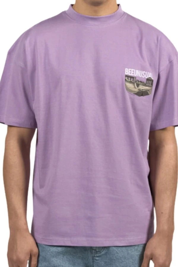 Bee Unusual O.G. Athens Oversized T-Shirt - Purple