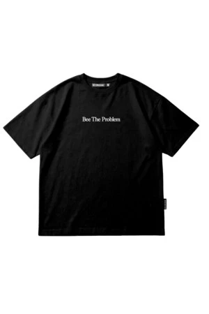 BEE UNUSUAL Bee The Problem Boxy T-Shirt - Μαύρο