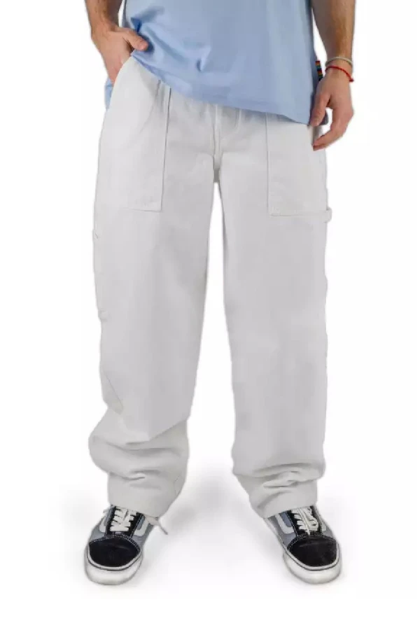 HOMEBOY Παντελόνια x-tra WORK Pants - WHITE