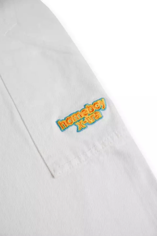 HOMEBOY Παντελόνια x-tra WORK Pants - WHITE