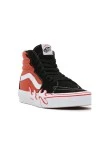 VANS Sneakers UA SK8-Hi Flame DKGRN - ΚΑΦΕ
