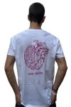 NEW CULT T Shirts - Heart and Brain T-shirt  - White