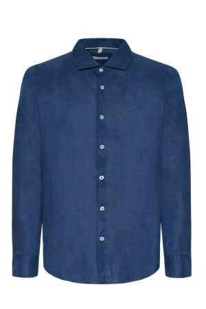 SEINSE Πουκάμισα CAMICIA M/L - ΜΠΛΕ