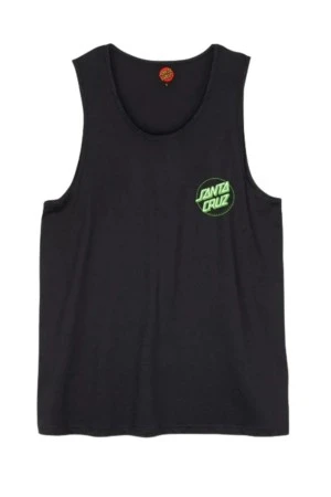 SANTA CRUZ Αμάνικες Μπλούζες Partial Dot Vest - ΜΑΥΡΟ