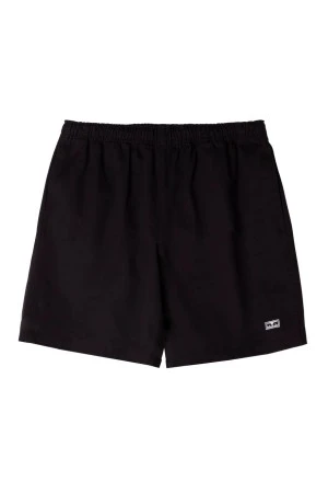 OBEY Shorts EASY RELAXED TWILL SHORT - BLACK