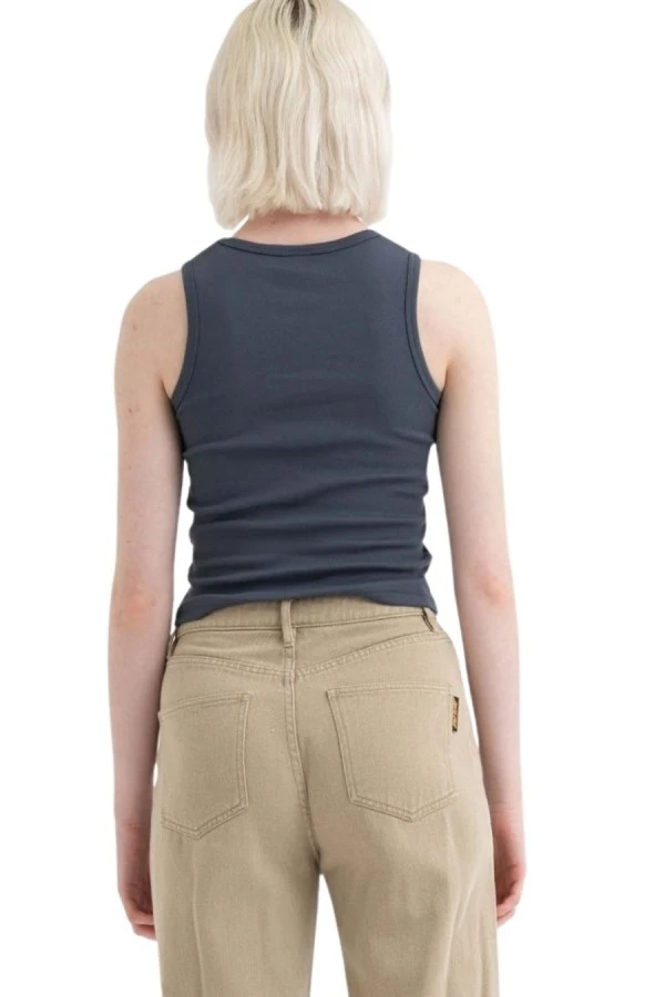 SANTA CRUZ Dizzy Daisy Strip Tank Γυναικεία Μπλούζα - Μπλε