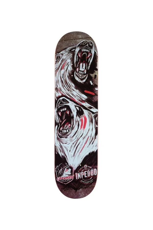INPEDDO Skate Deck INPEDDO X CRASHKIDS DECK MC - MULTI