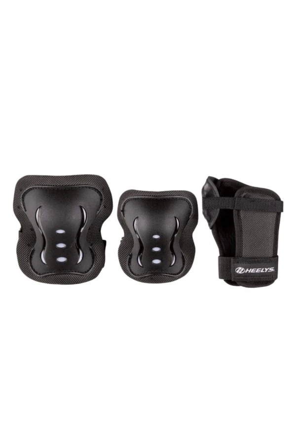 HEELYS Προστατευτικά Heelys Pad Set F2 Triple Pad Set (HE01585001) - ΜΑΥΡΟ