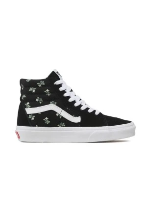 VANS Sneakers UA SK8-Hi FLRL BLACK - ΜΑΥΡΟ
