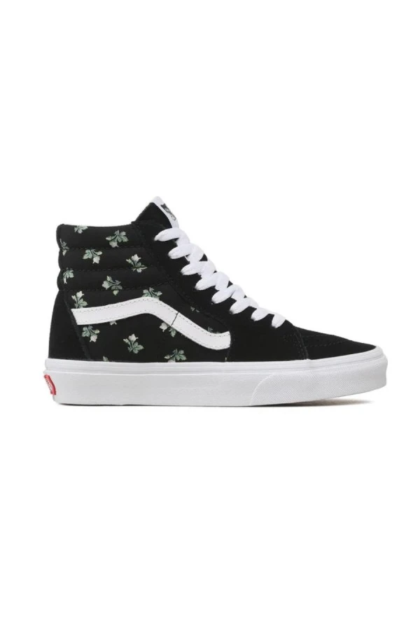VANS Sneakers UA SK8-Hi FLRL BLACK - ΜΑΥΡΟ