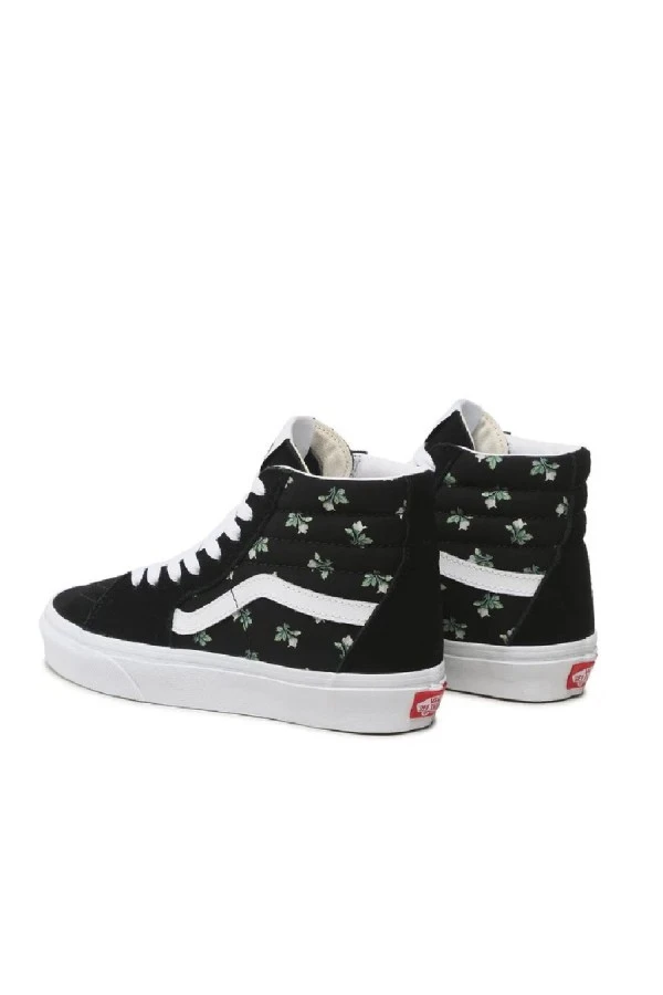 VANS Sneakers UA SK8-Hi FLRL BLACK - ΜΑΥΡΟ