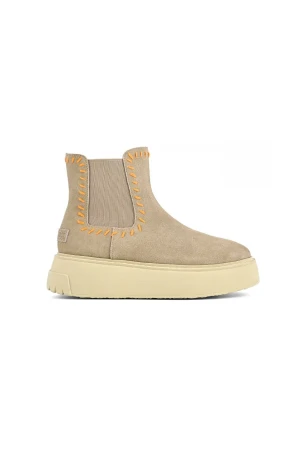 COLORS OF CALIFORNIA Μπότες Beatle boot wool stitching-ΜΠΕΖ