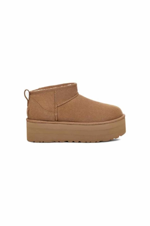 UGG Γυναικείες Μπότες Classic Ultra Mini Platform - ΚΑΦΕ