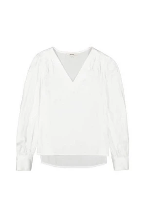 GARCIA γυναικεία μπλούζα T40235_ladies shirt ls - Λευκό