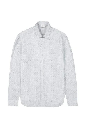 GARCIA Πουκάμισα U41080_men`s shirt ls - WHITE