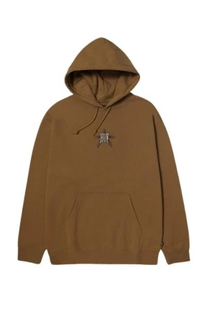 HUF Φούτερ με Κουκούλα INTERGALACTIC P/O HOODIE - Καφέ