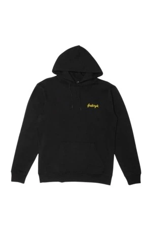 ANDFEELINGS Φούτερ με Κουκούλα Peacock Hoodie - Μαύρο